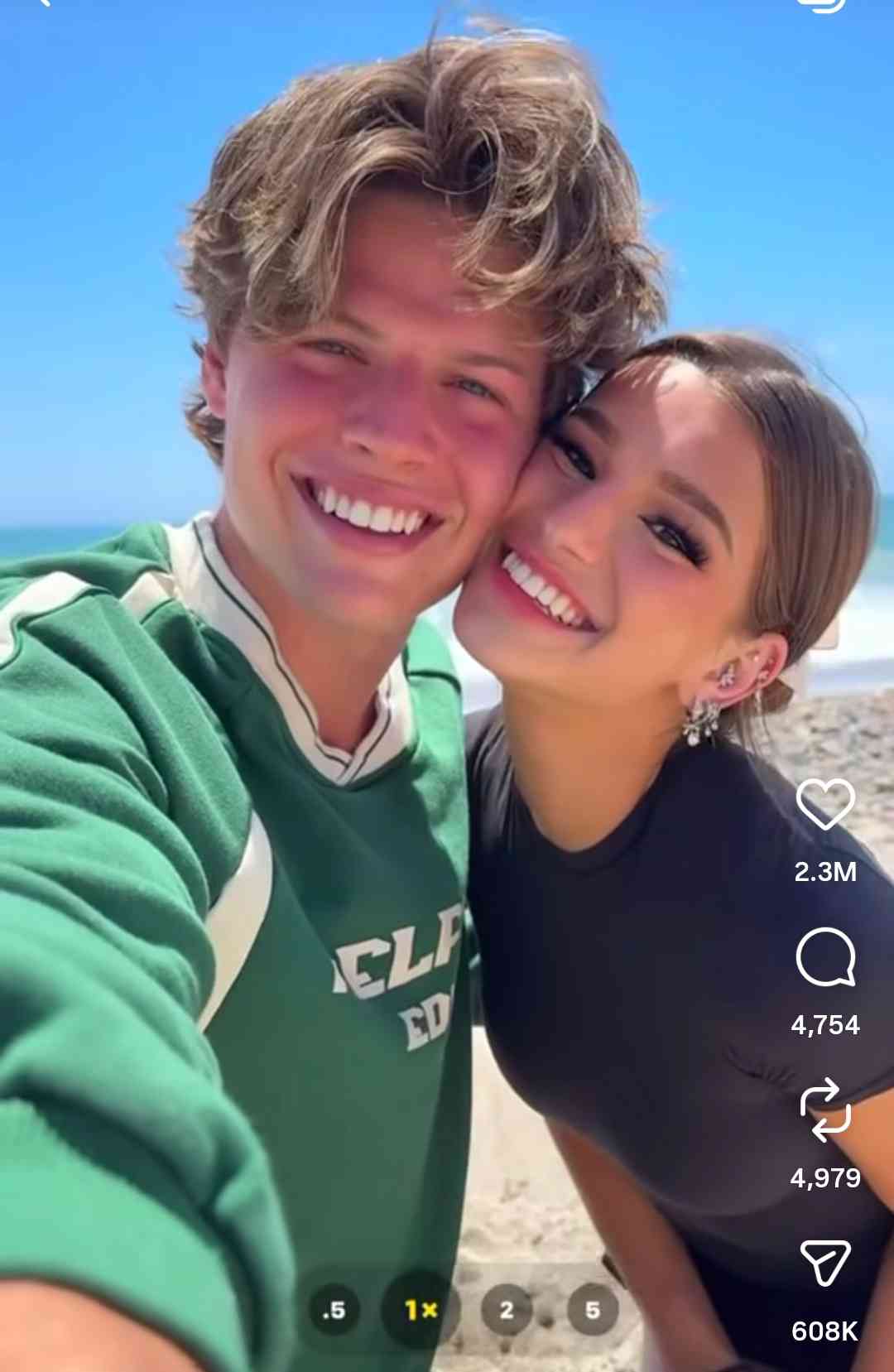 Brooke Monk with her Boyfriend