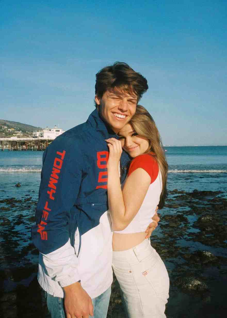 Brooke Monk with her Boyfriend Sam Dezz