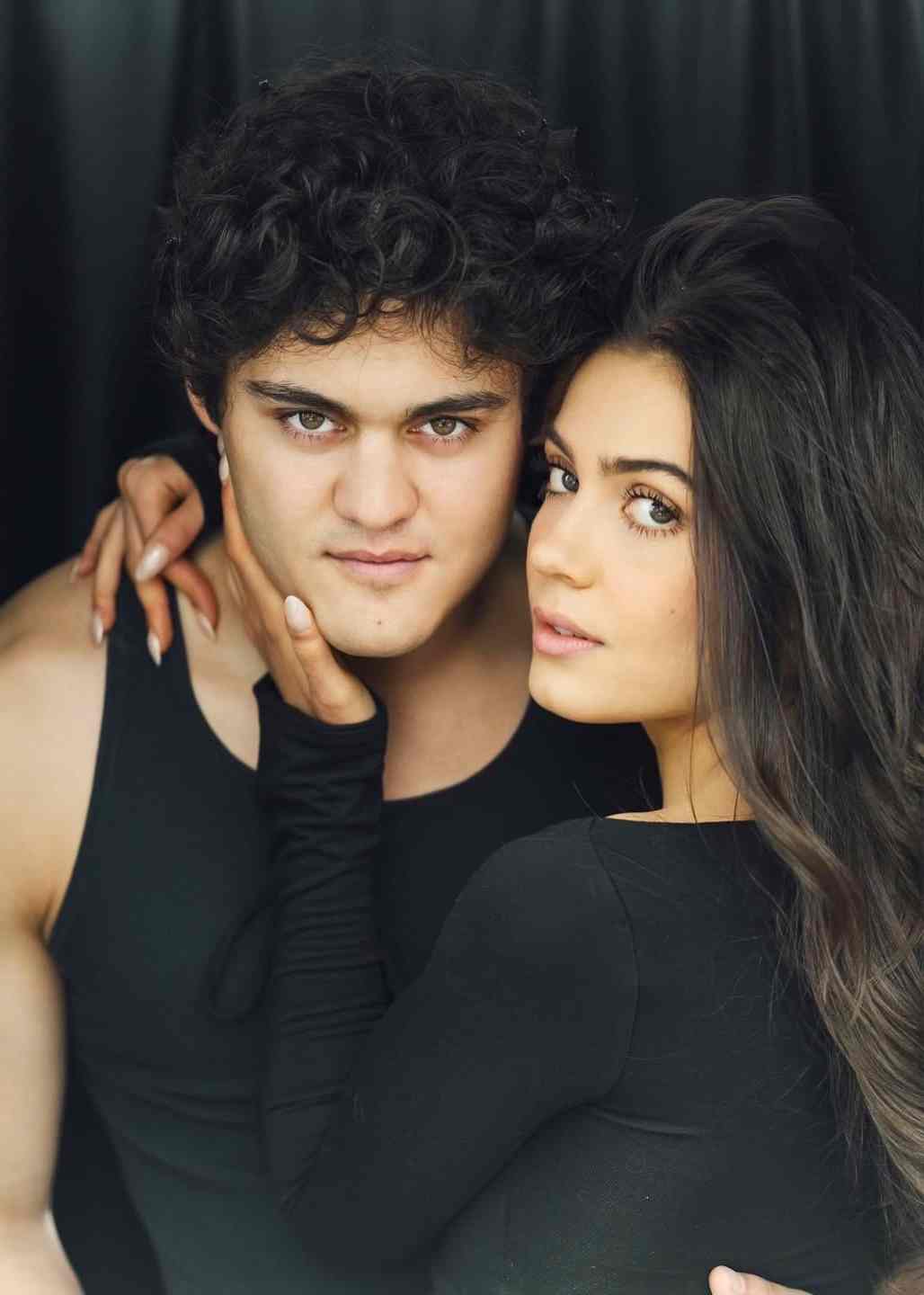 Emmy Perry with her boyfriend