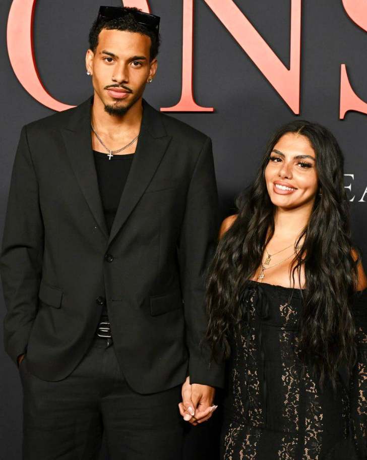 Huda Mustafa with her Boyfriend