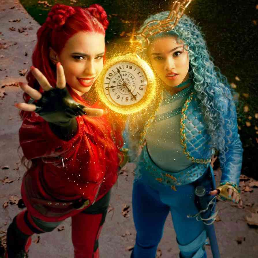 Malia Baker with Kylie Cantrall